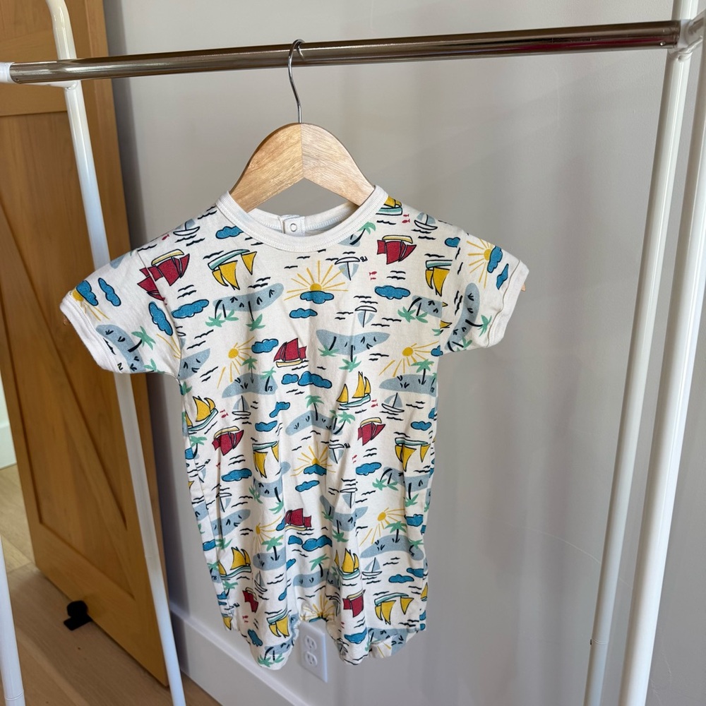 Petit Bateau Sailboat Jumpsuit